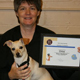Chloe, graduate of basic dog obedience training class
