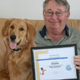 Charlie, graduate of basic dog obedience training class